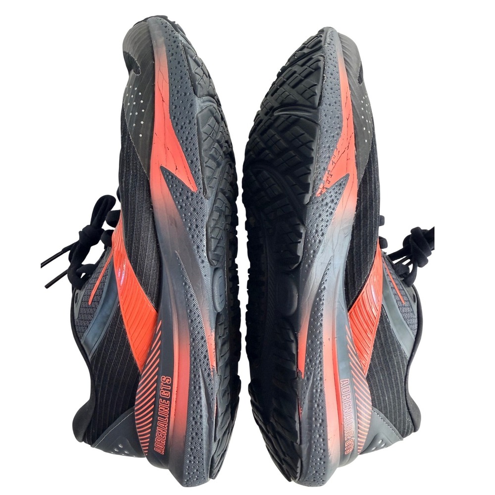 Brooks Adrenaline GTS 24 Running Shoes Womens 8.5M Black Coral DNA Athletic - Picture 2 of 13
